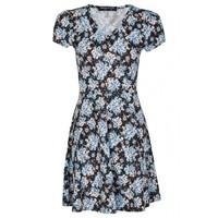 FLORAL LATTICE BACK SKATER DRS