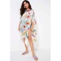 Floral Print Kaftan