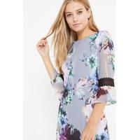 Floral Print Shift Dress