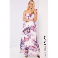 Floral Bandeau Maxi