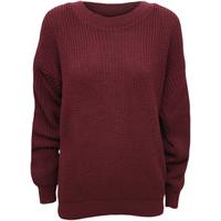 Florence Cable Knitted Jumper - Wine