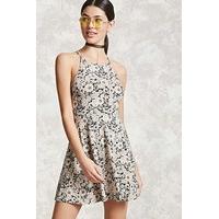 Floral Halter Cami Dress