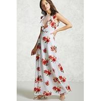 Floral Ruffle Maxi Dress