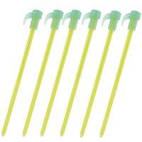 *fluorescent Tent Pegs 6 Pack