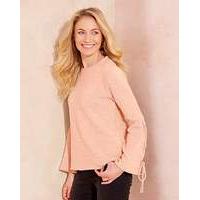 fluted sleeve jumper