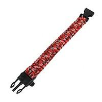 Flint Whistle Buckle Multifunctional Survival Bracelet Parachute Cord