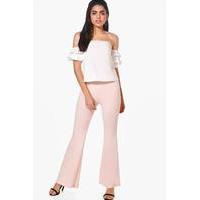 Flare Stretch Trouser - pink