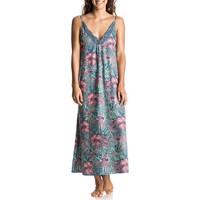 floral printed long dress with shoestring straps