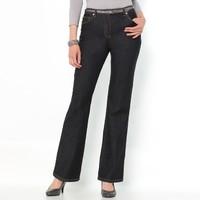 Flared Stretch Denim Jeans