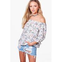 Floral Printed Top - multi