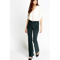 flared cord trousers