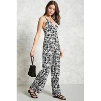 Floral Wide Leg Jumpsuit