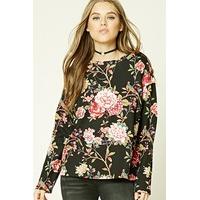 Floral Print Boxy Top