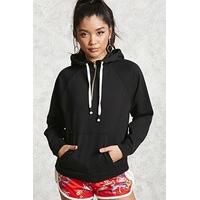 Fleece Zip-Up Drawstring Hoodie