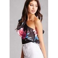 Floral One-Shoulder Bodysuit