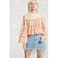 Floral Off-the-Shoulder Top