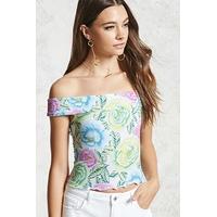 Floral Off-the-Shoulder Top