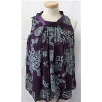 FLORAL TOP AX PARIS - Size: 12 - Purple - Sleeveless top