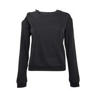 Fleece Cut Out Sweatshirt - Size: Size 14