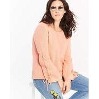 Fluted Sleeve Jumper