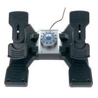 Flight sim foot controls Saitek Pro Flight Rudder Pedals PZ35 USB PC Black