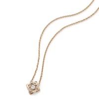 Floresco Rose Gold Mini Diamond Pendant