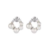 Fleur de Bonheur pearl earrings