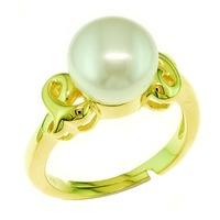 Fluttering Wings pearl ring