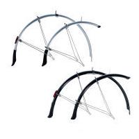 Flinger F50 Deluxe 700 x 50 mm Mudguards - Silver