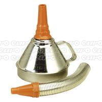 FM16F Funnel Metal with Flexi Spout & Filter 160mm