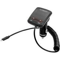FM transmitter Technaxx FMT700 incl. iPhone charger, Double ball joint