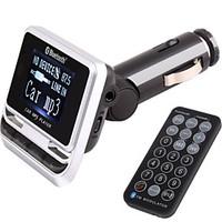 FM Transmitter With Bluetooth Handsfree Car Kit/With Wireless Controller/Bluetooth 2.0/MP3 Play USB/TF Card