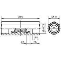 FME adapter FME plug - FME plug Telegärtner J01702A0001 1 pc(s)