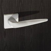 fms272sc foglia forme designer lever on minimal square rose satin chro ...