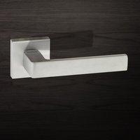 FMS254SC Asti Forme Designer Lever on Minimal Square Rose - Satin Chrome