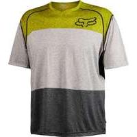 Fox Indicator Short Sleeve Jersey Heather Graphite