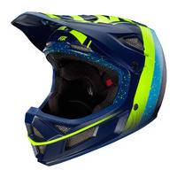 Fox Rampage Pro Carbon Full Face Helmet Kroma Navy
