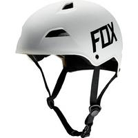 fox flight hardshell helmet matte white