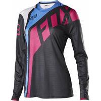 Fox Flexair Seca Womens LS Jersey Fuchsia