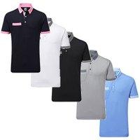 footjoy smooth pique with houndstooth collar polo shirts