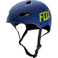 fox flight hardshell helmet matte blue