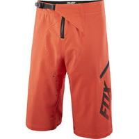 fox demo freeride baggy shorts flo orange