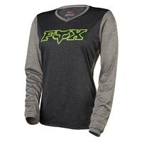 Fox Indicator LS Womens Jersey Heather/Black