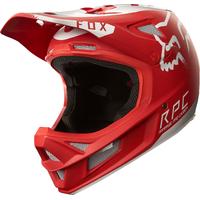 fox rampage pro carbon moth full face helmet redwhite