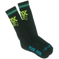 Fox Throwback Sock Black/Green