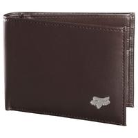 Fox Bifold Leather Wallet Brown