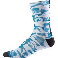 fox creo 8 inch trail sock teal