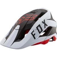 Fox Metah Flow Helmet White/Black/Red