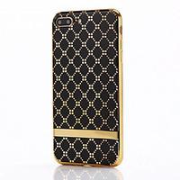 For Apple iphone 7 Plus 7 6 Plus 6S Plating Case Back Cover Case Geometric Pattern Soft TPU