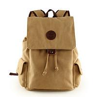 For MacBook Pro Air 11 13 Inch Backpacks Canvas Solid Color Laptop Universal Bag for Traveling and Leisure 14